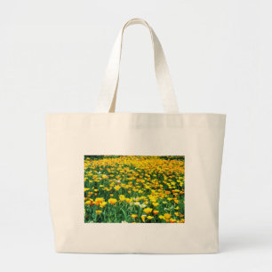California Poppies Large Tote Bag