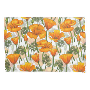 California poppies pillowcase