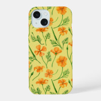 California poppies, summertime flowers, orange wil