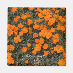 California Poppy Day Magnet