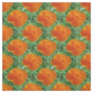 California Poppy Fabric