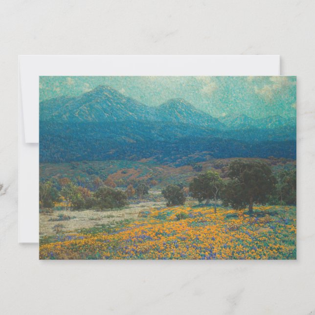 California Poppy Field | Granville Redmond (Front)