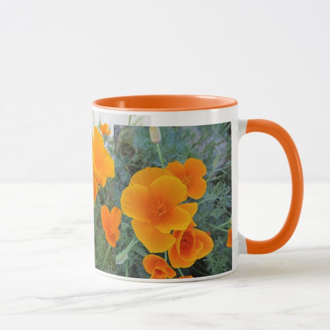 California Poppy Mug (Right)