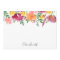 California Poppy Personalised Stationery Flat Card