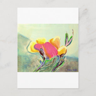 California Poppy Postcard