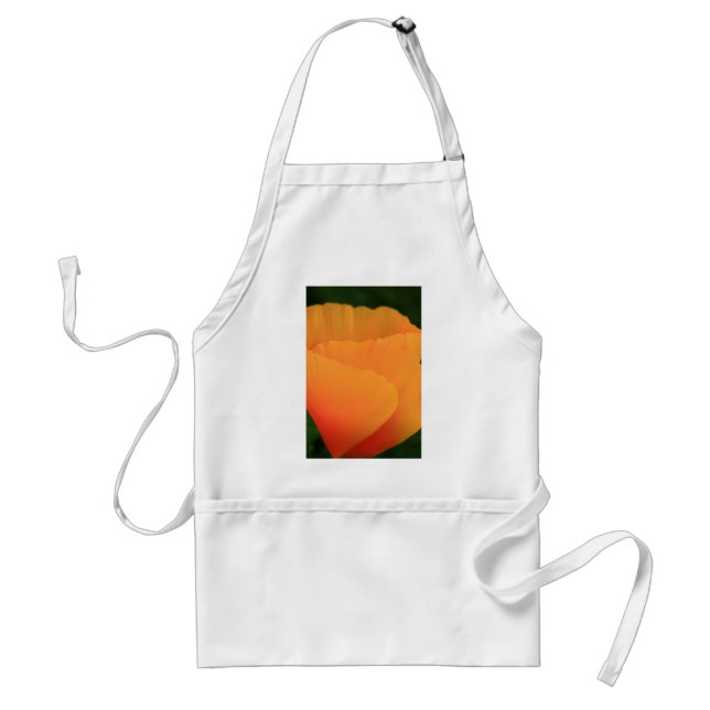 California Poppy Standard Apron (Front)