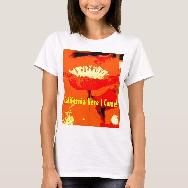 California Poppy T-Shirt (Front)