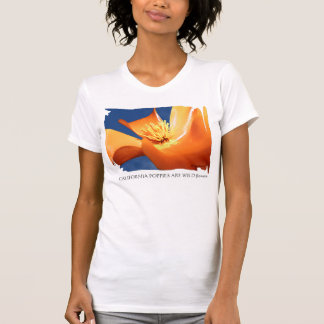 California Poppy Tank Tee Shirt