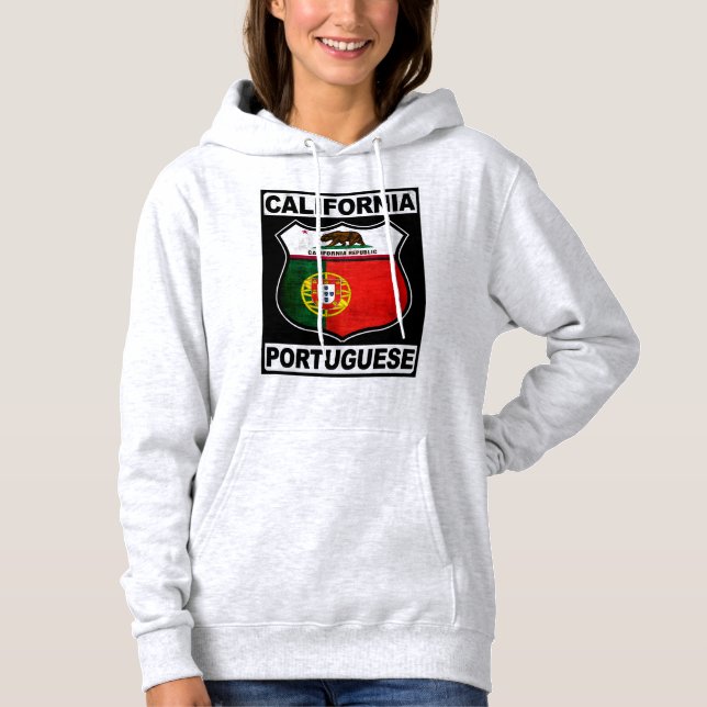 California Portuguese American Hoodie (Front)