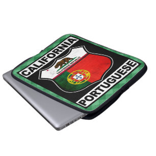 California Portuguese American Laptop Cover