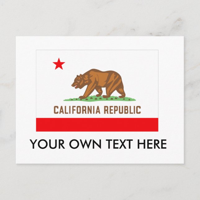 CALIFORNIA POSTCARD (Front)
