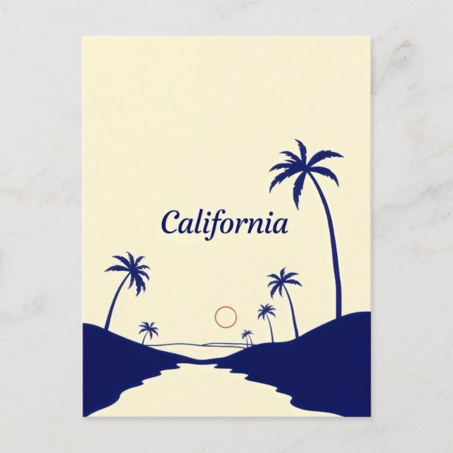 California postcard (Front)