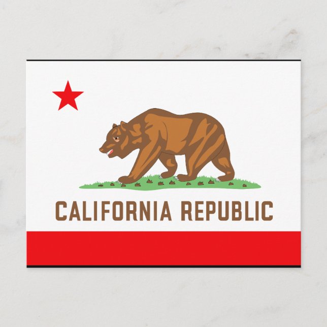 CALIFORNIA POSTCARD (Front)