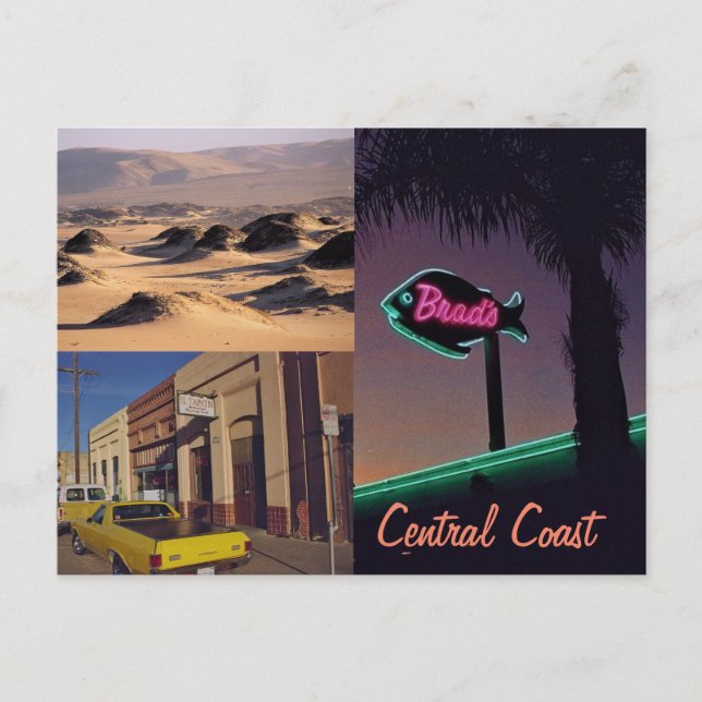California Postcard (Central Coast) (Front)
