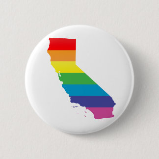 california pride 6 cm round badge