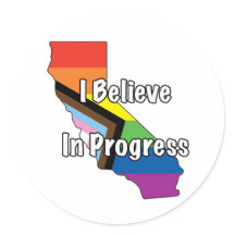 California Pride - Believe in Progress Flag