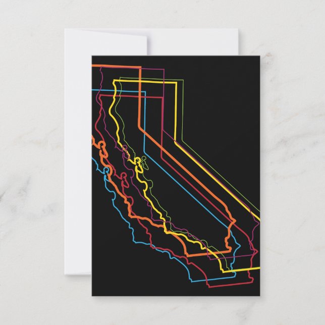 california pride blur invitation (Front)