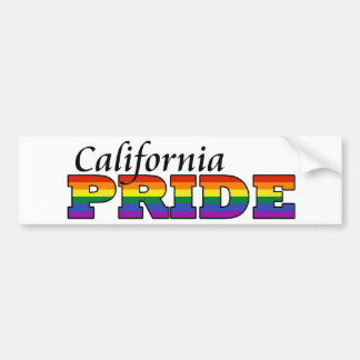 California Pride Bumper Sticker