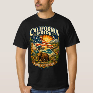 California Pride Golden State Forever T-Shirt