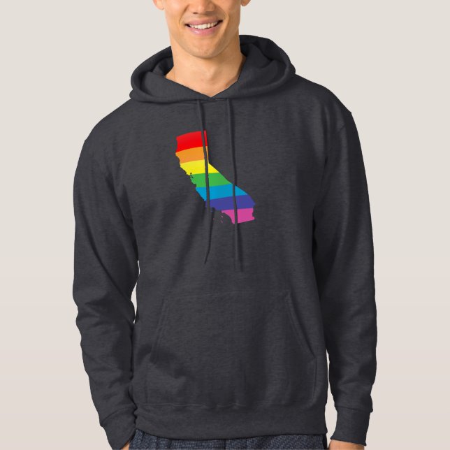 california pride. hoodie (Front)