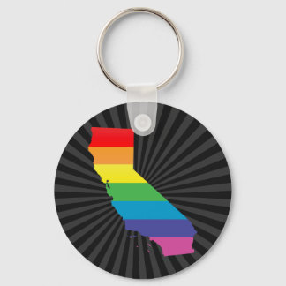 california pride. key ring