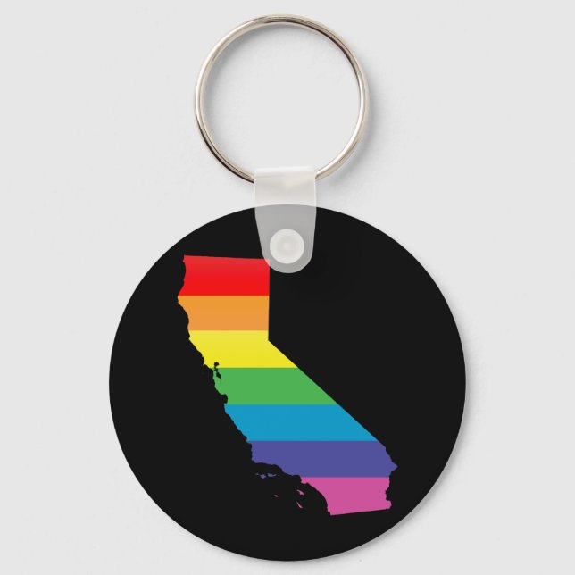 california pride. key ring (Front)