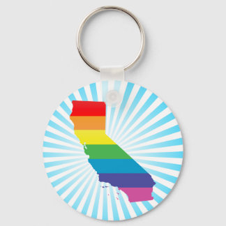 california pride. key ring