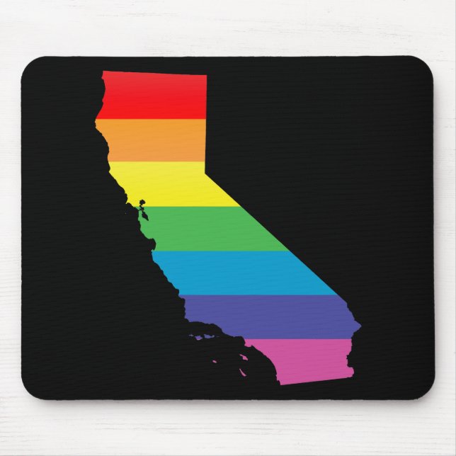 california pride. mouse mat (Front)
