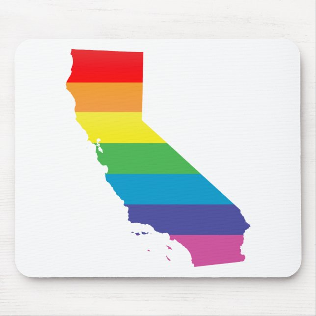 california pride. mouse mat (Front)
