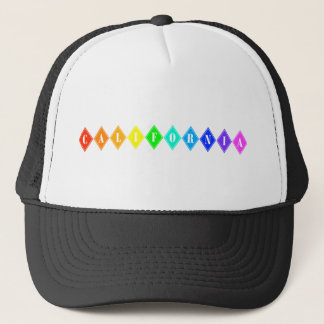 california pride. trucker hat
