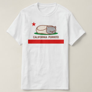 CALIFORNIA PURRITO - Funny Cat Burrito T-Shirt
