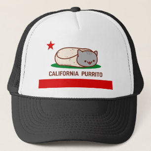 CALIFORNIA PURRITO - Funny Cat Trucker Hat