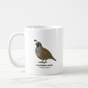California Quail - Birds of California Coffee Mug
