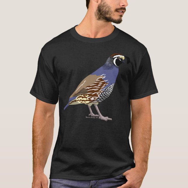 California Quail T-Shirt (Front)