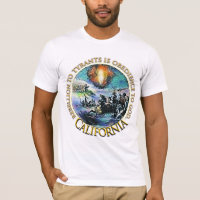 California Rebellion Tea Party t-shirt