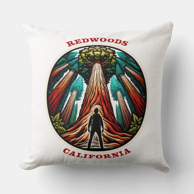 California Redwoods Cushion (Front)