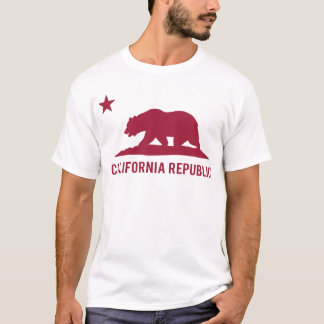 California Republic - Basic - Red T-Shirt