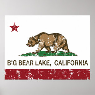 California Republic Big Bear Lake Poster