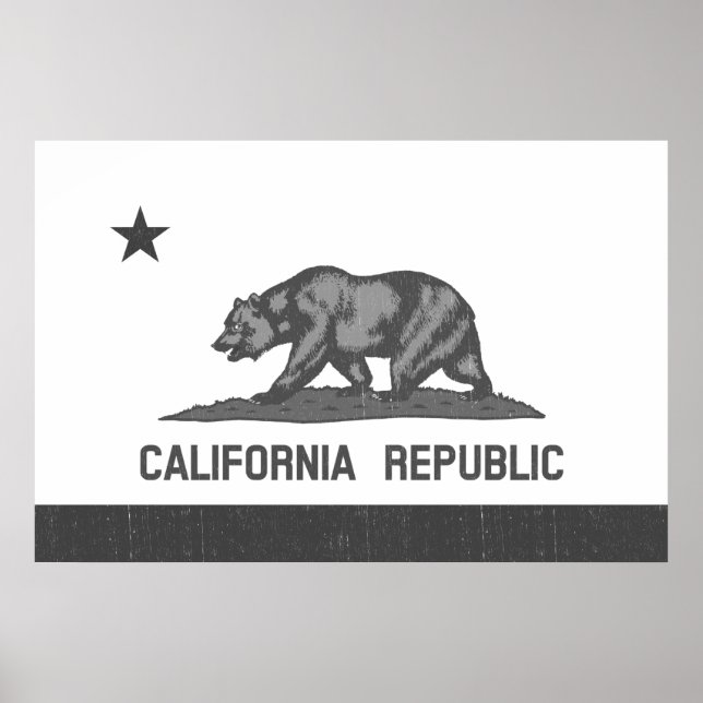 California Republic (Black) Poster (Front)