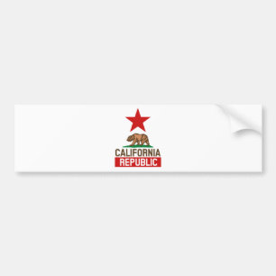 California Republic Bumper Sticker