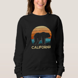 California Republic Cool Brown Grizzly Bear Campi Sweatshirt