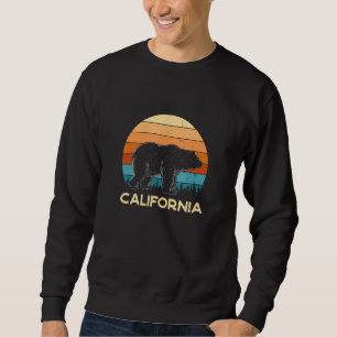 California Republic  Cool Brown Grizzly Bear Campi Sweatshirt