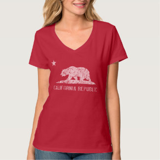 California Republic Distressed T-Shirt