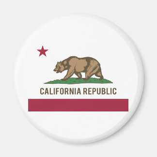 California Republic Flag - Colour Magnet
