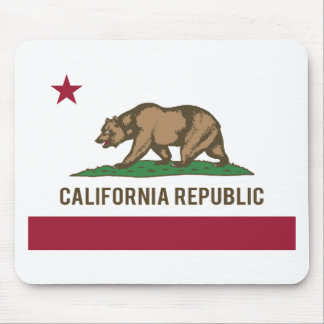 California Republic Flag - Colour Mouse Mat