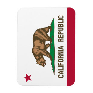 California Republic flag Magnet