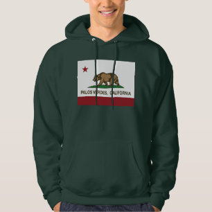 California Republic Flag Palos Verdes Hoodie