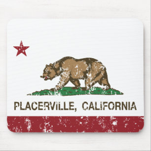 California Republic Flag Placerville Mouse Mat
