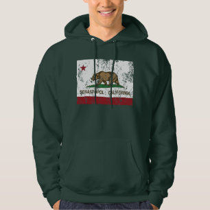 California Republic Flag Sebastopol Hoodie