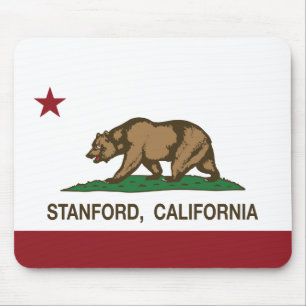 California Republic Flag Stanford Mouse Mat